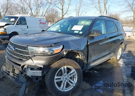 2021 Ford Explorer Xlt из США, поврежденный, VIN 1FMSK8DH8MGB09980